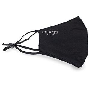 Myga Bamboo Charcoal Black Face Mask