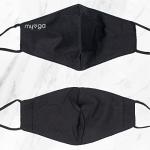 Myga Bamboo Charcoal Black Face Mask