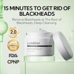 LANBENA Blackhead Mask and Pore Strips Bundle