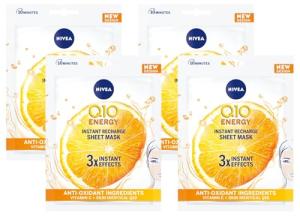 NIVEA Q10 + C Anti-Wrinkle Sheet Mask Bundle