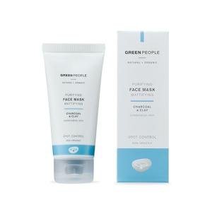 Green People Charcoal Clay Face Mask for Spots