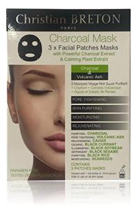 Christian BRETON Charcoal Facial Masks - Set of 3