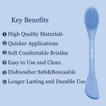 Silicone Face Mask Applicator Brushes - 2 Pack