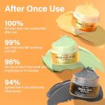 Vitamin C & Turmeric Facial Clay Mask Set