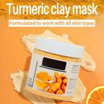 Turmeric Clay Mask for Dark Spots and Acne