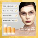 Turmeric Clay Mask Stick with Cleansing Brush