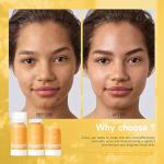 Turmeric Clay Mask Stick with Cleansing Brush