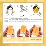 Turmeric Clay Mask Stick with Cleansing Brush