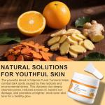 Turmeric Vitamin C Clay Mask for Radiant Skin