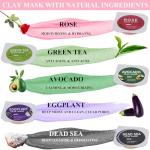 Clay Mask Set: 20 Pods for Deep Cleansing