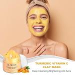 3-in-1 Clay Mud Mask Set with Brush