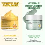 O'KADY Turmeric & Vitamin C Clay Mask Set
