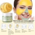 O'KADY Turmeric & Vitamin C Clay Mask Set