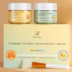 O'KADY Turmeric & Vitamin C Clay Mask Set