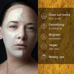 Detoxifying Kombucha and Turmeric Mud Mask