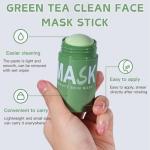 Green Tea Clay Mask Stick for Hydration