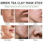 Green Tea Clay Mask Stick for Hydration