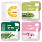 20 PCS Green Tea Clay Face Masks for All Skin Types