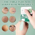 20 PCS Green Tea Clay Face Masks for All Skin Types