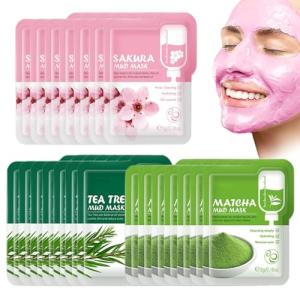 VEROA 21 Pack Clay Masks – Brightening & Hydrating