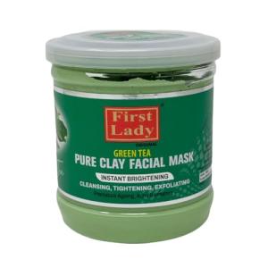 Green Tea Clay Facial Mask for Brightening & Cleansing