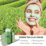 2 Pack Clay Mask Stick Set - Green Tea & Charcoal