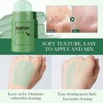 2 Pack Clay Mask Stick Set - Green Tea & Charcoal