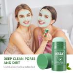 Double Green Clay Face Mask for Cleansing Pores