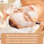 mGanna Natural Light Kaolin Clay Powder 0.5Lbs