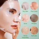 FunnAura Aloe Vera Face Mask Set for Hydration