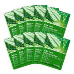 10 Pack Aloe Vera Face Masks for Soothing Skin