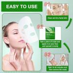 FunnAura Aloe Vera Face Mask Set for Hydration