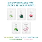 Aloe Vera Soothing Face Sheet Mask, 5 Pack