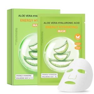 5 Pcs Aloe Vera Hydrating Face Masks