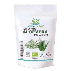 Organic Aloe Vera Powder Mud Mask for Skin