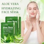 10-Pack Aloe Vera Face Masks for Hydration