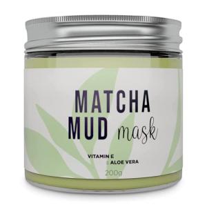 Matcha Avocado Mud Mask with Superfoods