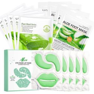 Aloe Vera 14-Piece Face and Body Mask Set