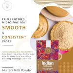 AATMANA Multani Mitti Fullers Earth Powder Mask