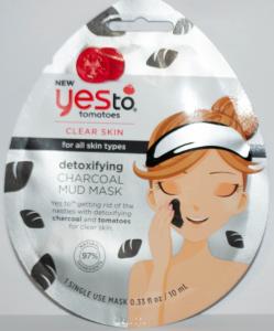 Charcoal Tomato Mud Mask for Acne