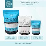 USA-Sourced 2lb White Kaolin Clay Powder