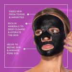 Charcoal Detox Instant Facial Sheet Mask - Korean Skin Care
