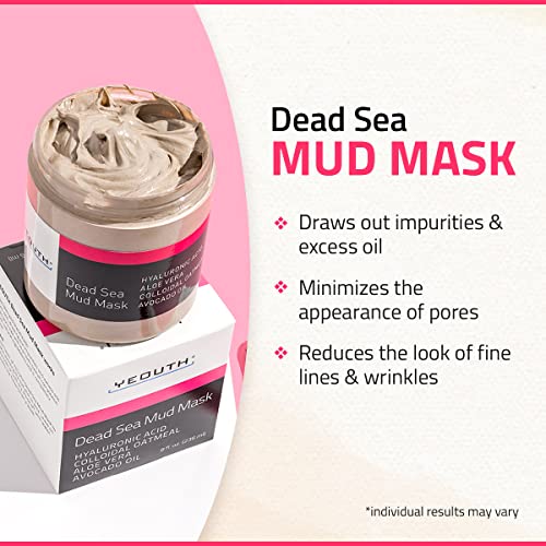 Yeouth Dead Sea Mud Beauty Mask Set