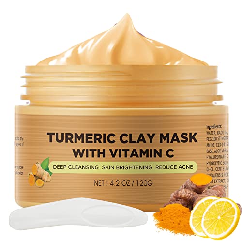 Turmeric Vitamin C Clay Facial Mask
