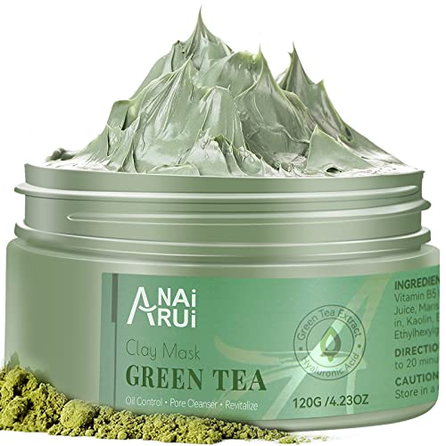 Green Tea Mud Mask for Deep Pore Cleansing