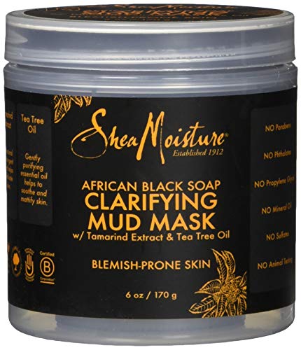 6 oz African Black Clarifying Mud Mask