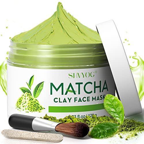 Matcha Green Tea Mud Mask for Deep Cleansing & Hydration