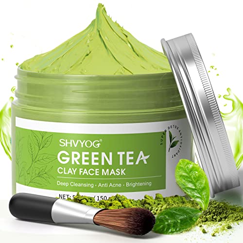 Green Tea Mud Mask for Skin Purification