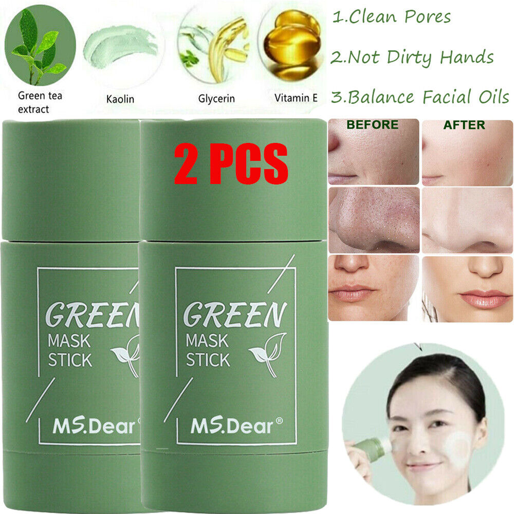 Green Tea Oil Control Mask (2 Pack)