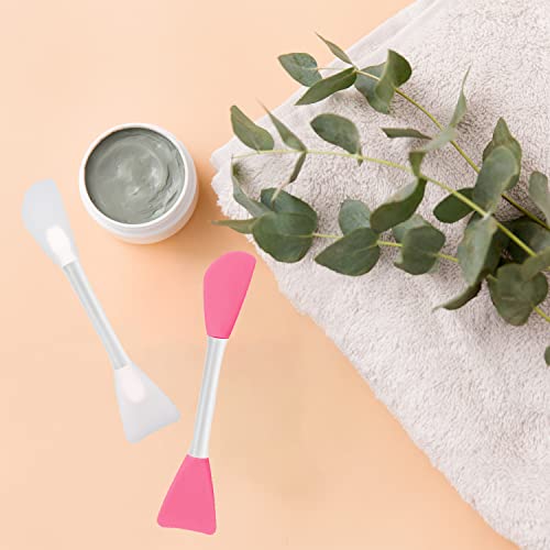 2-Pack Silicone Mud Mask Brushes with Handle